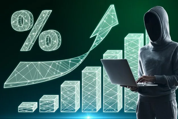A graphical representation of a 25% decrease in financial losses due to AI-powered fraud detection. The graph should visually emphasize the reduction in losses, using contrasting colors to highlight the difference before and after AI implementation.