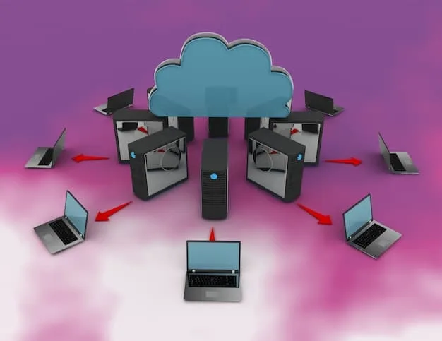 A graphical representation of different cloud services connected through an automated network. The image features icons representing various cloud platforms like AWS, Azure, and Google Cloud, along with network diagrams showing data flow and automation scripts.