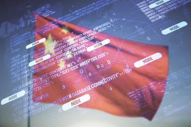 A close-up of computer code with highlighted sections indicating the vulnerability being exploited. The code snippets are in a dark environment with glowing accents, symbolizing hidden weaknesses in software.