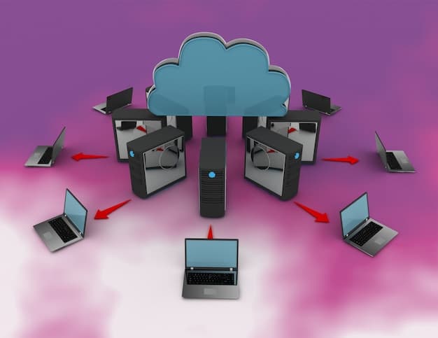 A graphical representation of different cloud services connected through an automated network. The image features icons representing various cloud platforms like AWS, Azure, and Google Cloud, along with network diagrams showing data flow and automation scripts.