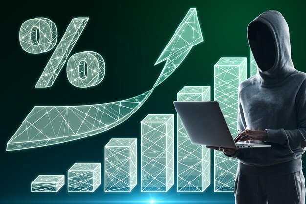 A graphical representation of a 25% decrease in financial losses due to AI-powered fraud detection. The graph should visually emphasize the reduction in losses, using contrasting colors to highlight the difference before and after AI implementation.