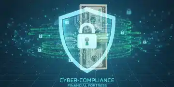Digital shield protecting money, representing cyber insurance savings