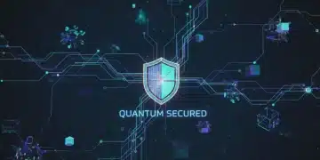 Futuristic network protected by quantum-resistant encryption