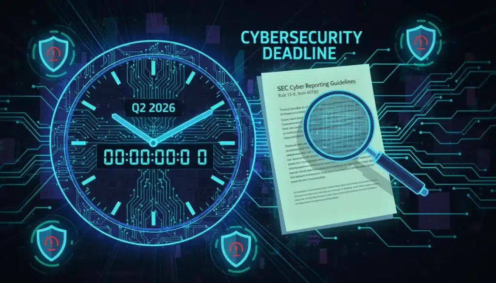 Q2 2026 SEC Cyber Deadlines: 4-Week Audit Checklist